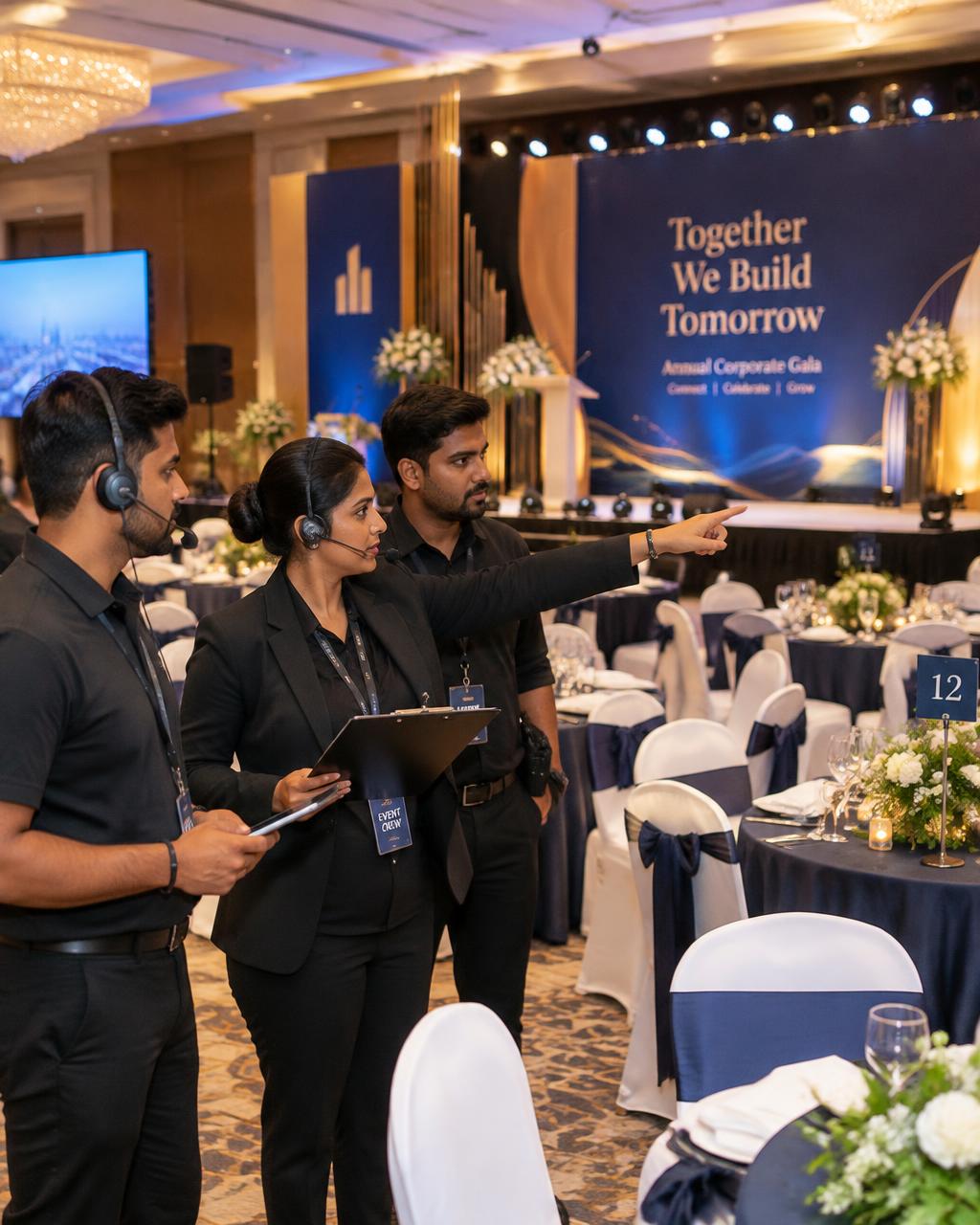 Corporate gala coordination